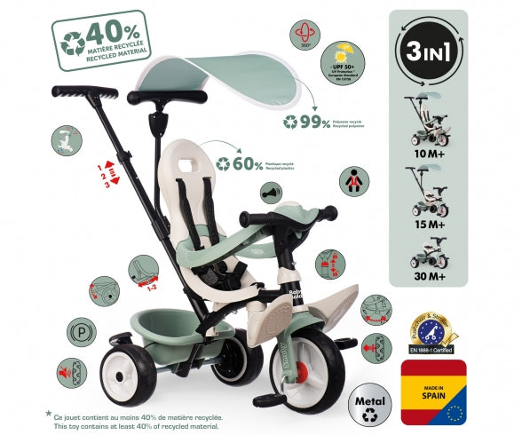 Smoby Life Baby Balade Tricycle