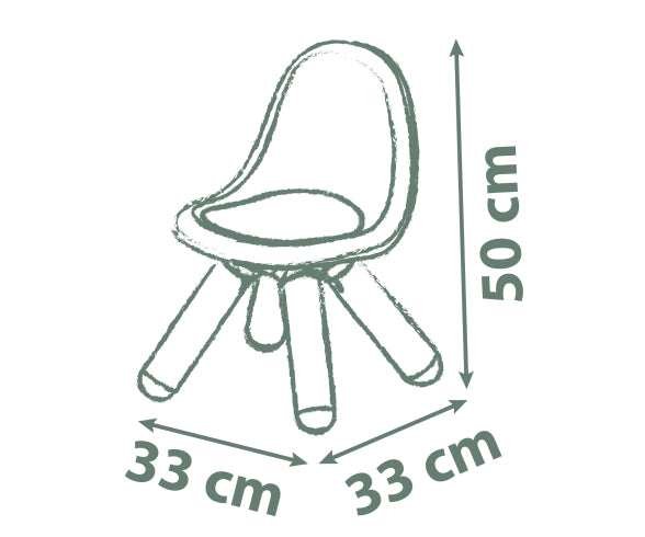Smoby Life Kid Chaise Terra Cotta
